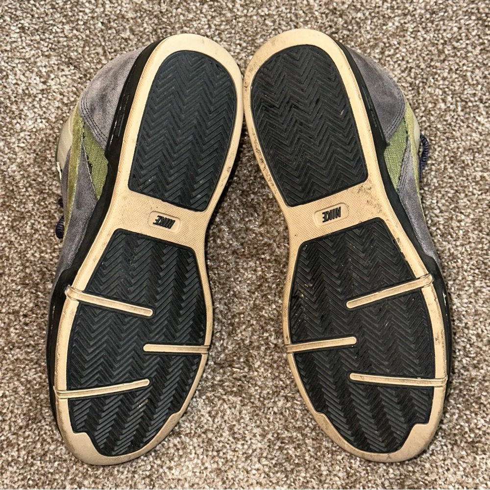 Vintage Retro Nike Zoom Air Angus Suede Brown 2004 Men’s SZ 9.5 Skateboard Y2K - Picture 13 of 14
